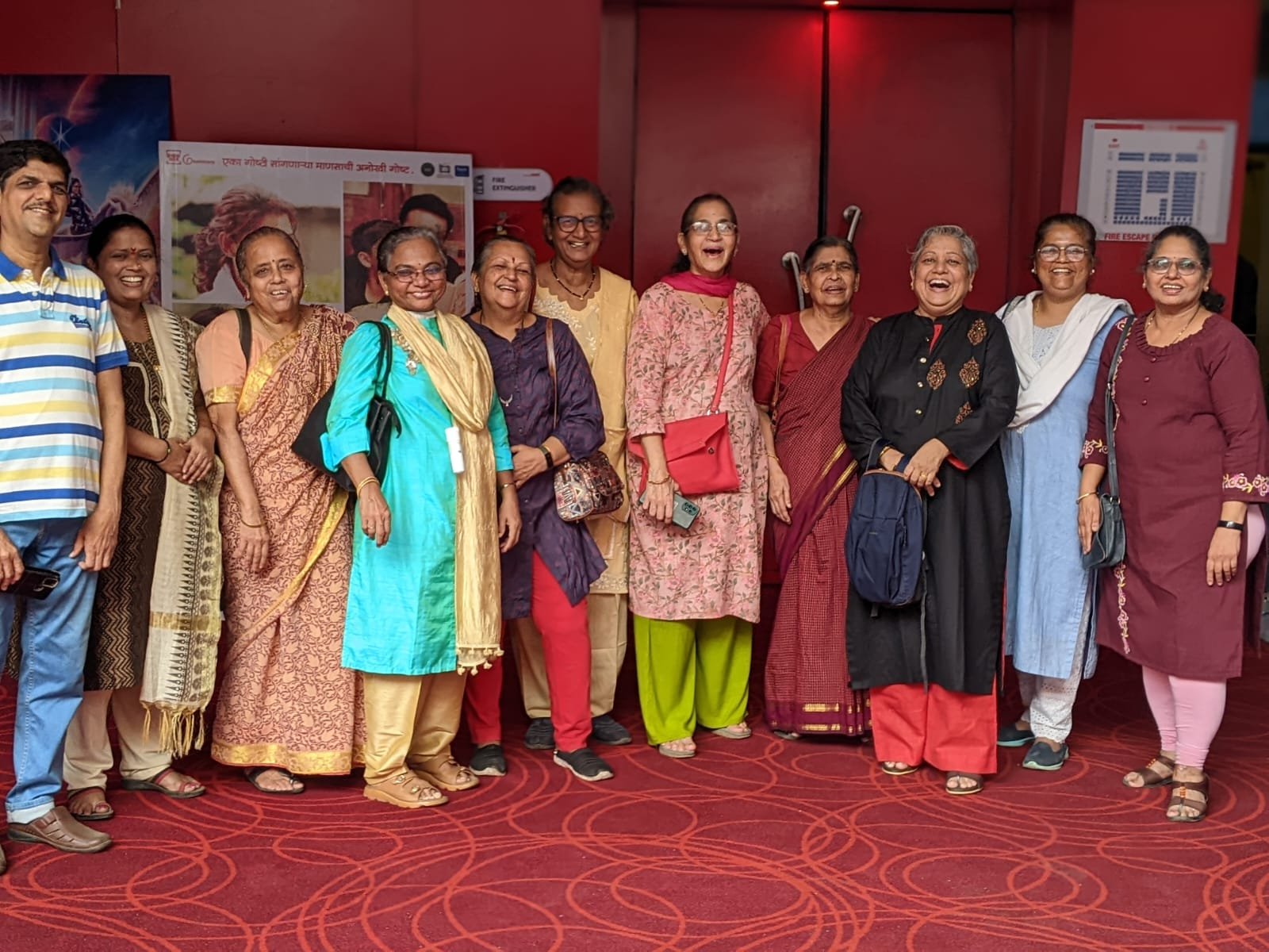 Adhar Maitra community interaction